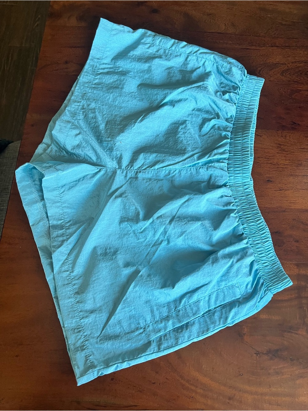 Double Zero Women's Athletic Shorts - Aqua/Turquoise